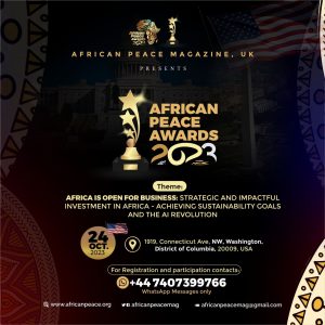 African Peace Award 2023 Banner